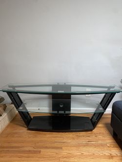 Glass TV Stand