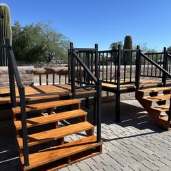 ☀️Tucson Sturdy Trailer Home Deck 
