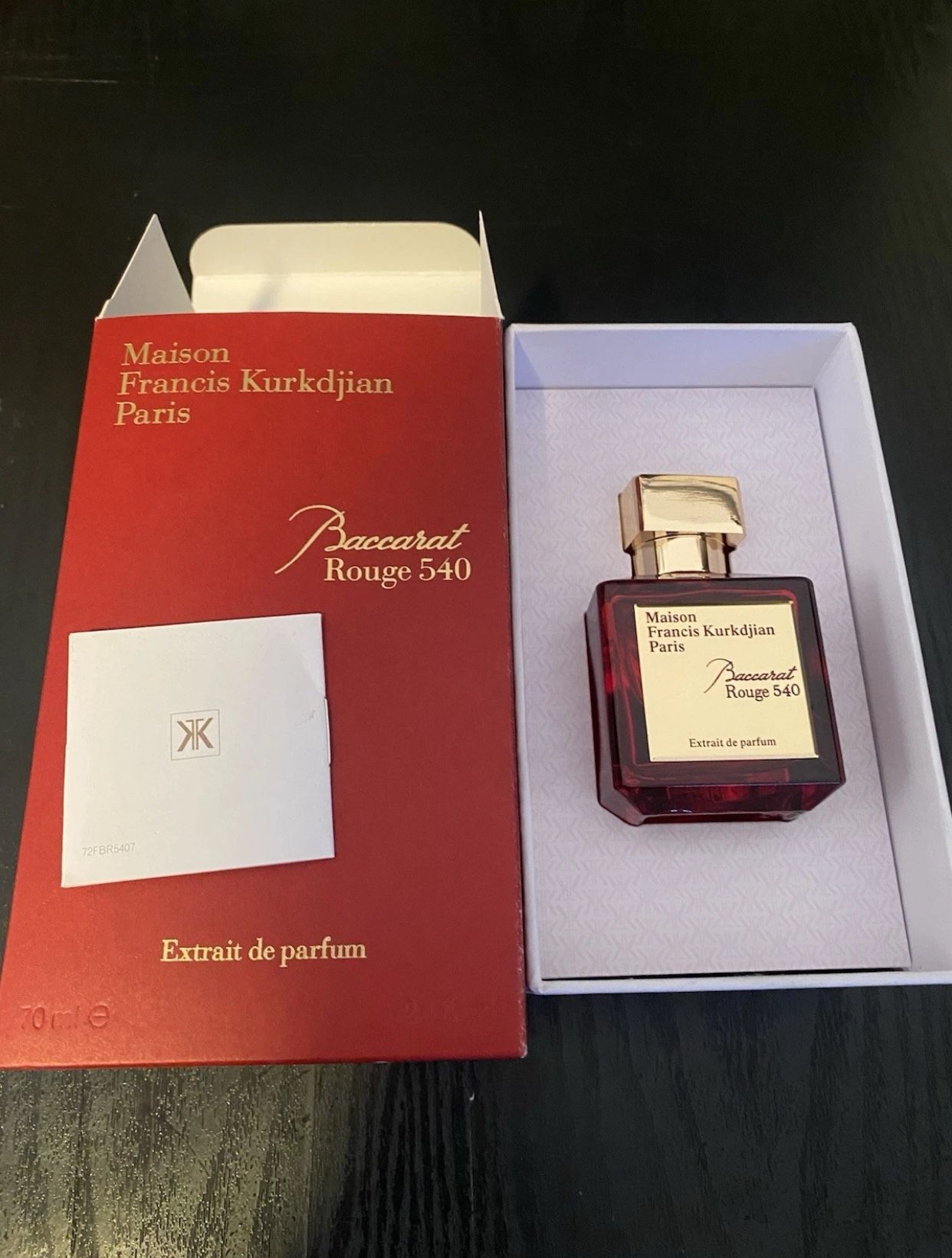 Baccarat Rouge 540 70ml 2.4fl oz