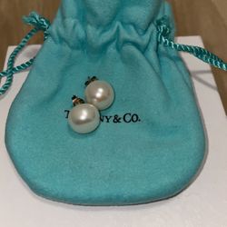 Tiffany & Co. Large Pearl Earrings