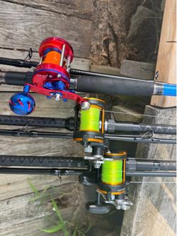 Literally new Diawa rod and reel surf combos and etc