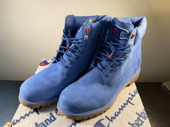TIMBERLAND X CHAMPION BLUE
