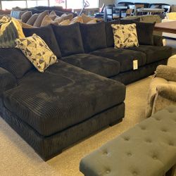 Top Of The Line 2pc Sectional New With Accents And 10 Year Warranty Sells At Jerome’s $3999 Our Deal $2599. The Most Comfy Relaxing Sectional. 
