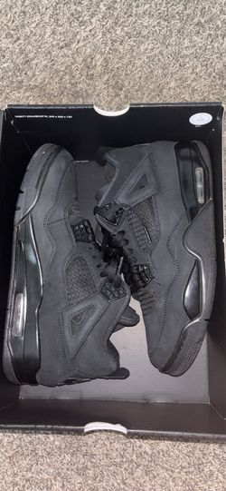 Jordan 4 Retro - ‘Black Cat (2025)’ Size 9.5 Worn Lightly