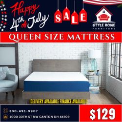 Queen Size Mattress $129