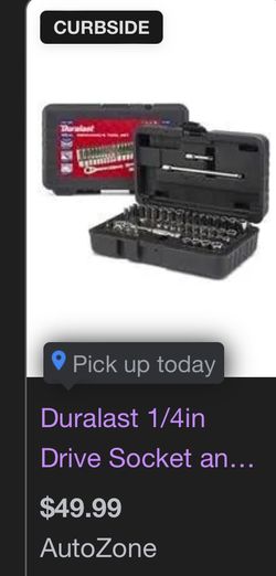 Duralast 1/4 Ratchet Set 