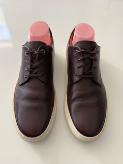 Hugo Boss Low Top Shoes Sneakers Brown Leather US Mens Size 11