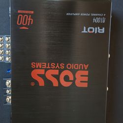 Bose Riot R1004 - 400w amp + 2 6x8 Dual Brand Speakers