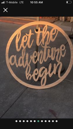 Custom Wood Word/Lettering