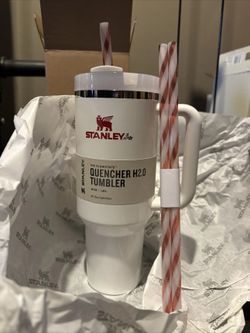 LIMITED EDITION STANLEY QUENCHER H2.0 TUMBLER 40 OZ - Mistletoe Twist CHRISTMAS