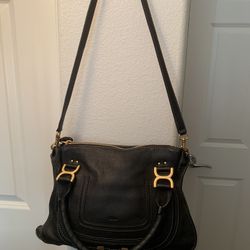 EXCELLENT PREOWNED AUTHENTIC CHLOE MARCIE MEDIUM SIZE BAG RETAIL OVER $2900