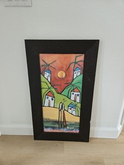 De Bilzan Ghiclee framed