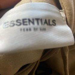 essentials fear of god
