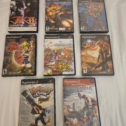 8 PlayStation 2 Games 