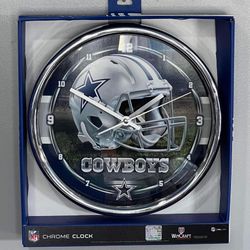 DALLAS COWBOYS WALL CLOCK