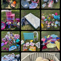 ALL FOR $$500!!!  Toys, Clothes, Shoes, Baby Items, Crib and more
