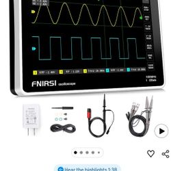 Tablet Oscilloscope with 100x high voltage probe