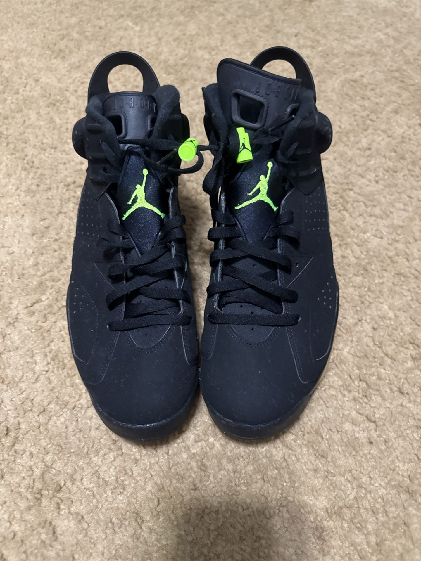 Nike Air Jordan 6 VI Retro Electric Green Men's Size 13 CT8529-003