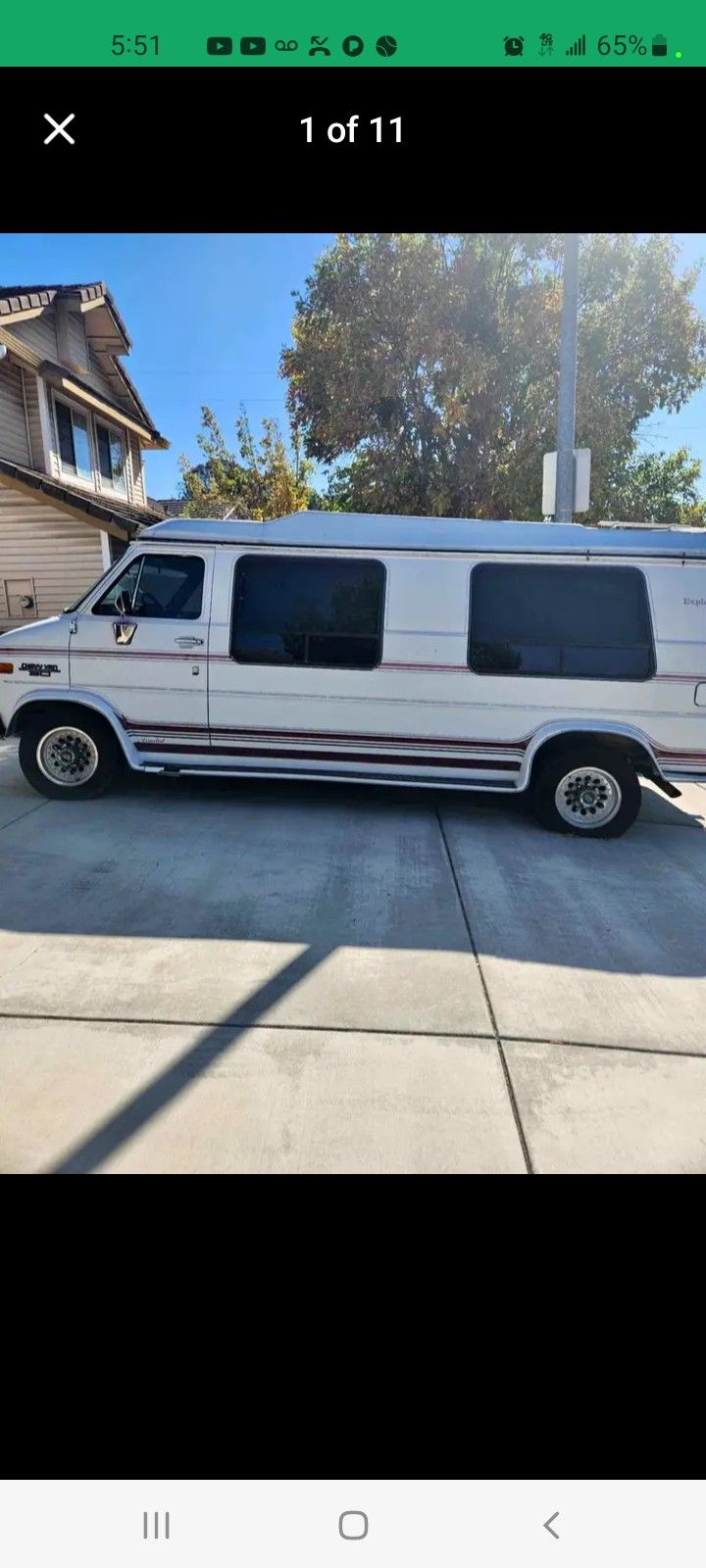 1992 Chevrolet Sport Van