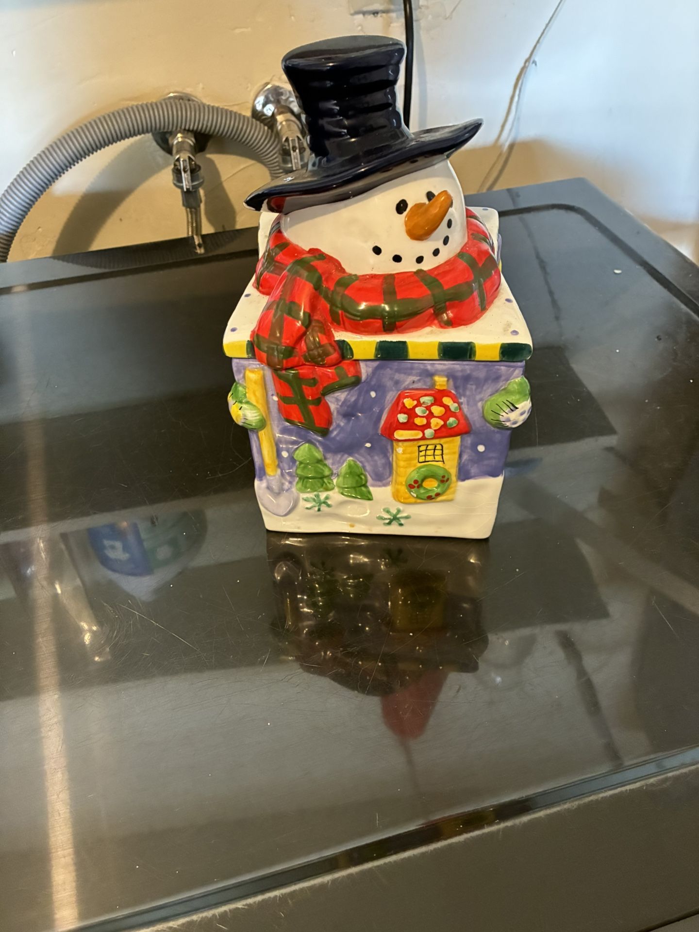 Snowman Cookie Jar