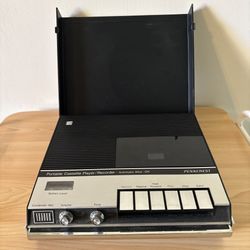 Penncrest Vintage Portable Cassette Player/recorder W/auto Shutoff Condenser 