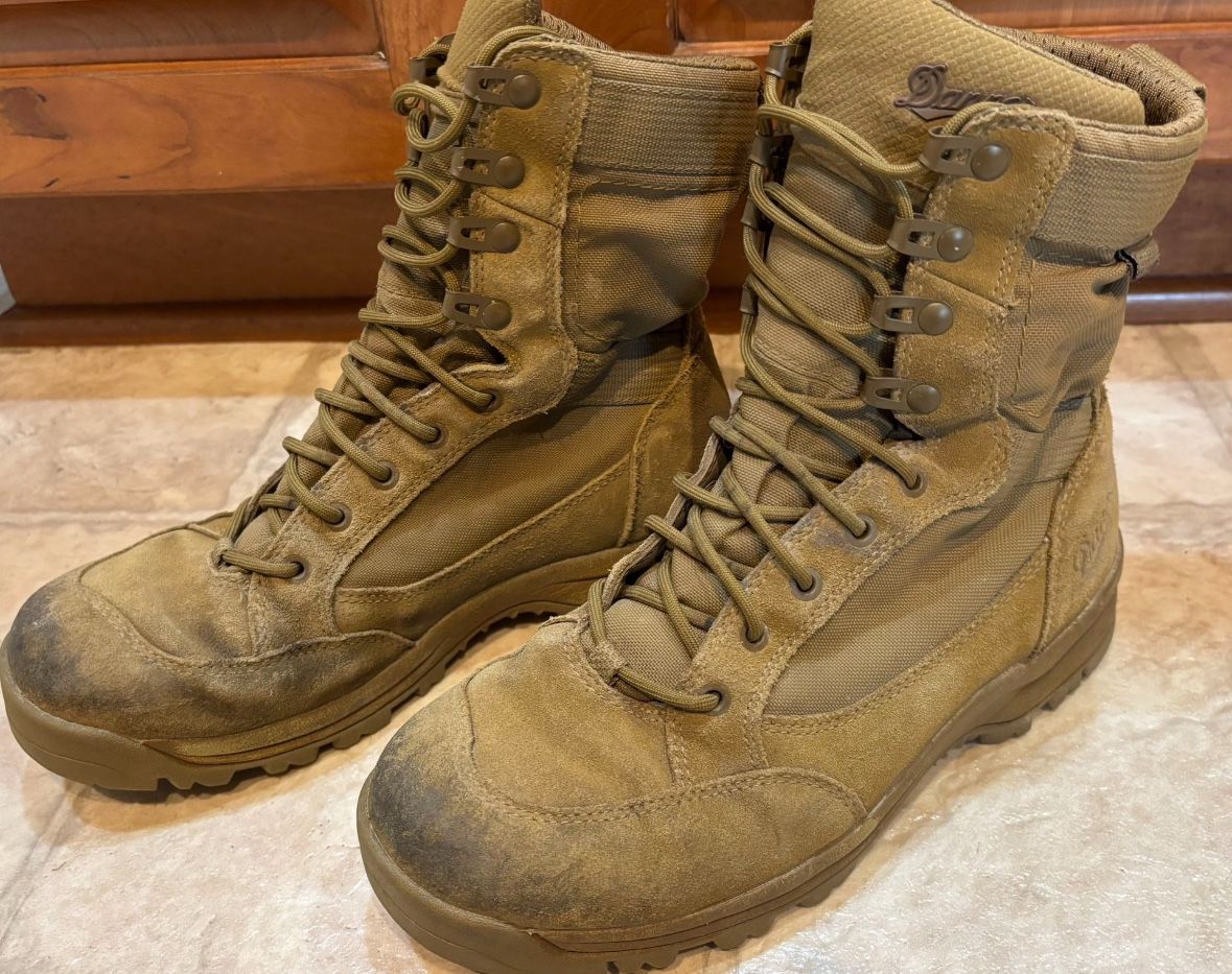 Danner Tanicus 8" Coyote Danner Dry Tactical Military Boots Mens Size 8.5