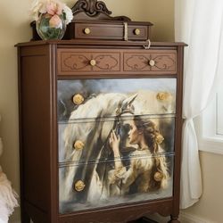 Dresser For Horse Lovers 