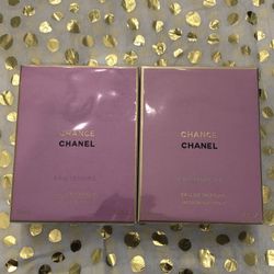 Bundle!! Chance Tendre Eau De Parfum And Chance Fraiche Eau De Parfum 3.4oz