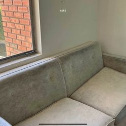 Beige Couch – Clean, Comfortable – Pickup Today