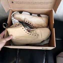 Dr. Martens Canvas Boots – Size 8