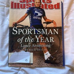 Lance Armstrong Sports Illustrated Magazine 
