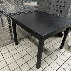 Extendable Dining Table - Black; Must Go today
