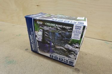 3100 GPH Alpine Corporation Cyclone Submersible Pond Pump