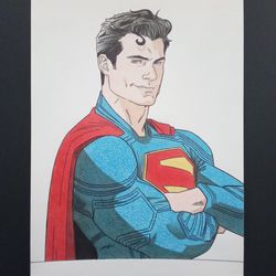 Superman Drawing