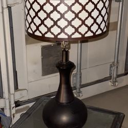 Lamp Brownish 27” High
