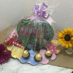 Caja De Chocolate De Corazón 