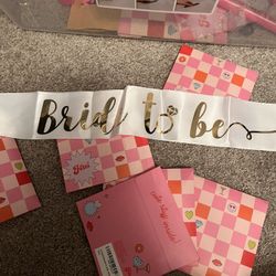 Bridal Sash / Bachelorette Party Decor 