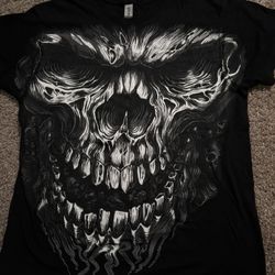 Skull Affliction-like Graphic Tee