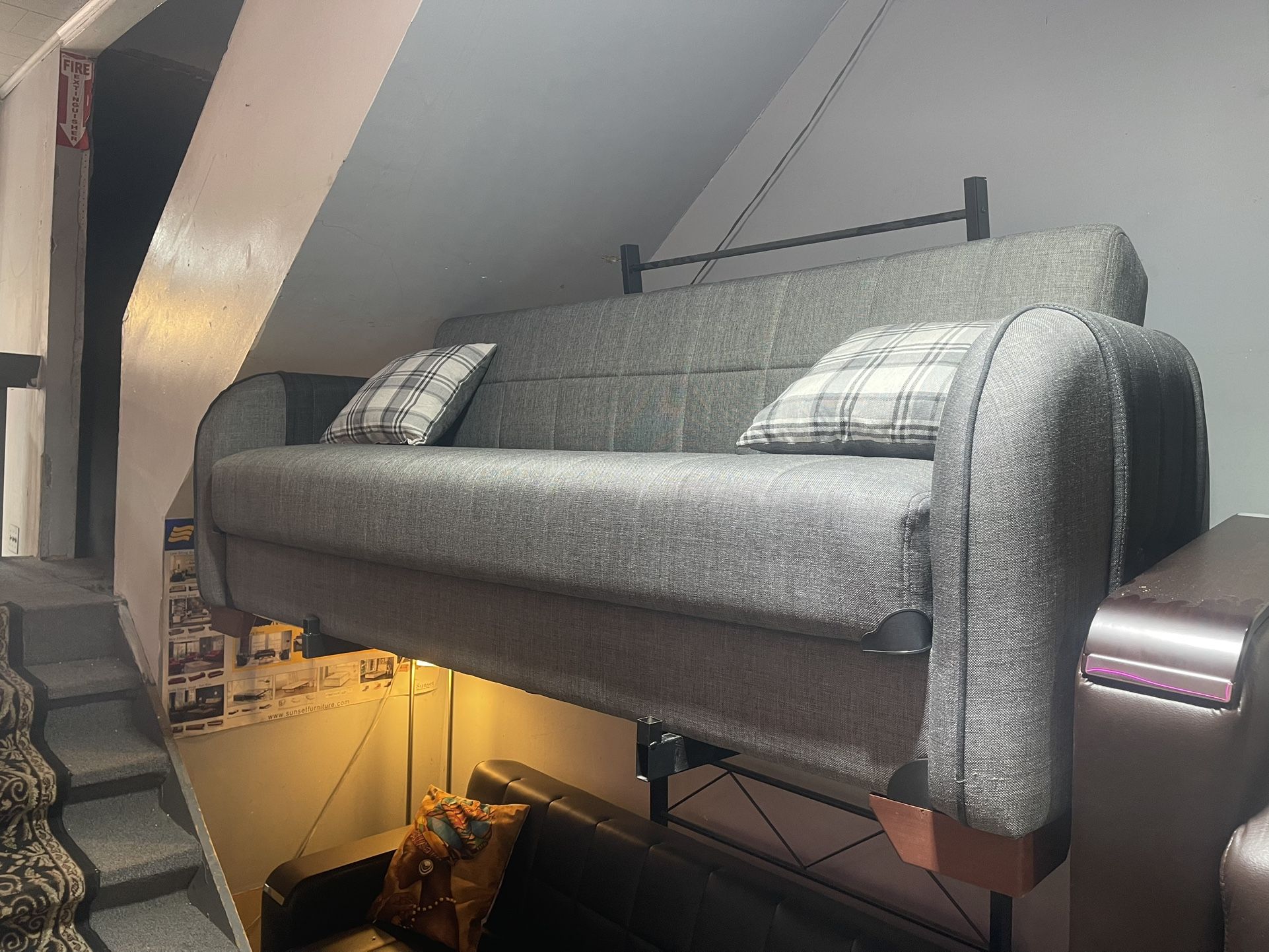 3 in 1 Sleeper Sofa On Sale! Sit/Sleep/Storage. Huge Discounted Price!
