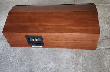 PolkAudio CSi-3 Center Speaker. Nice cherry color.