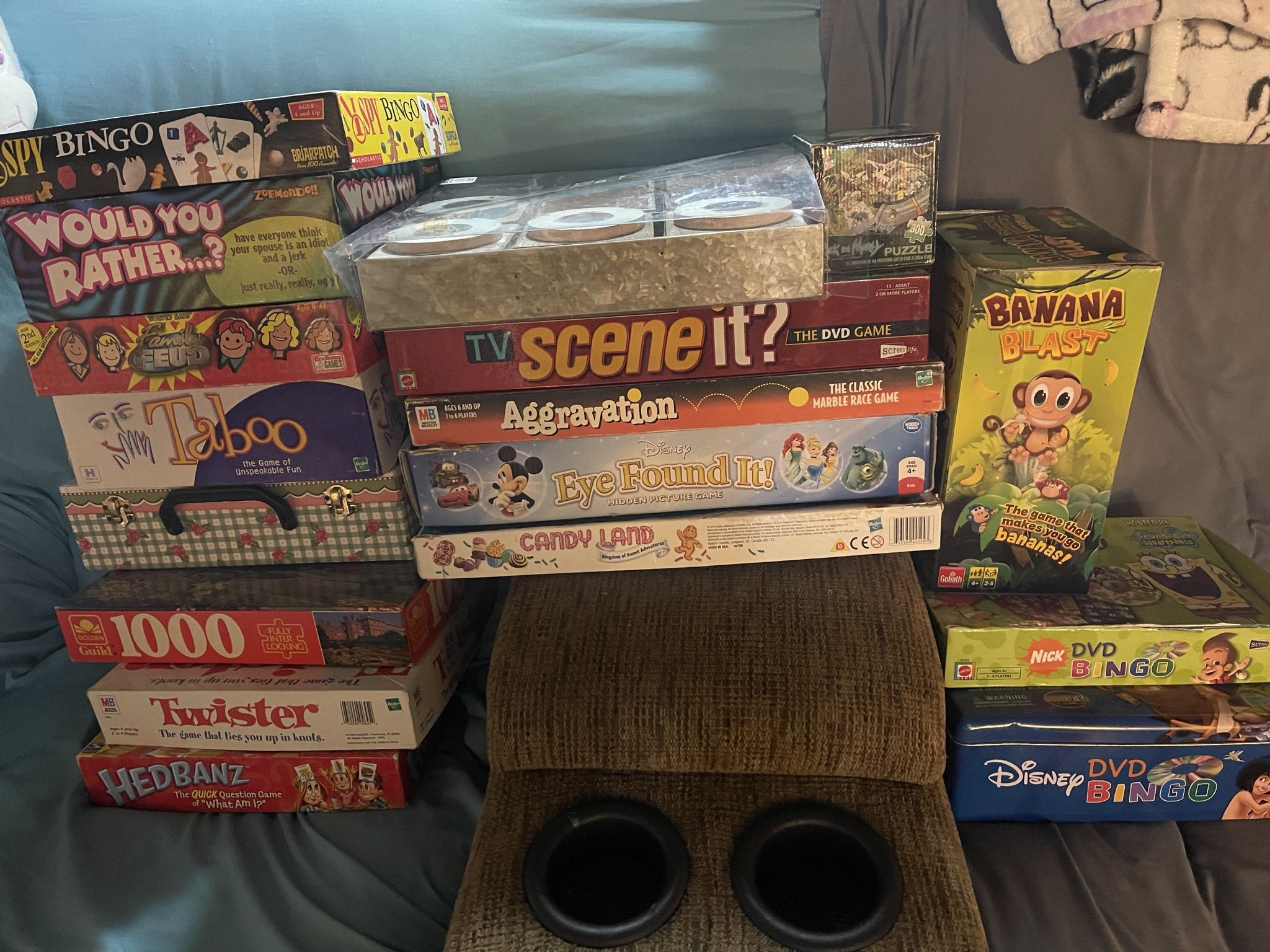 Kids Board Games Lot
