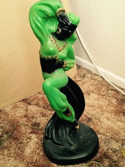 Vintage Midcentury 50’s Lamp - Dancer, Harem Girl