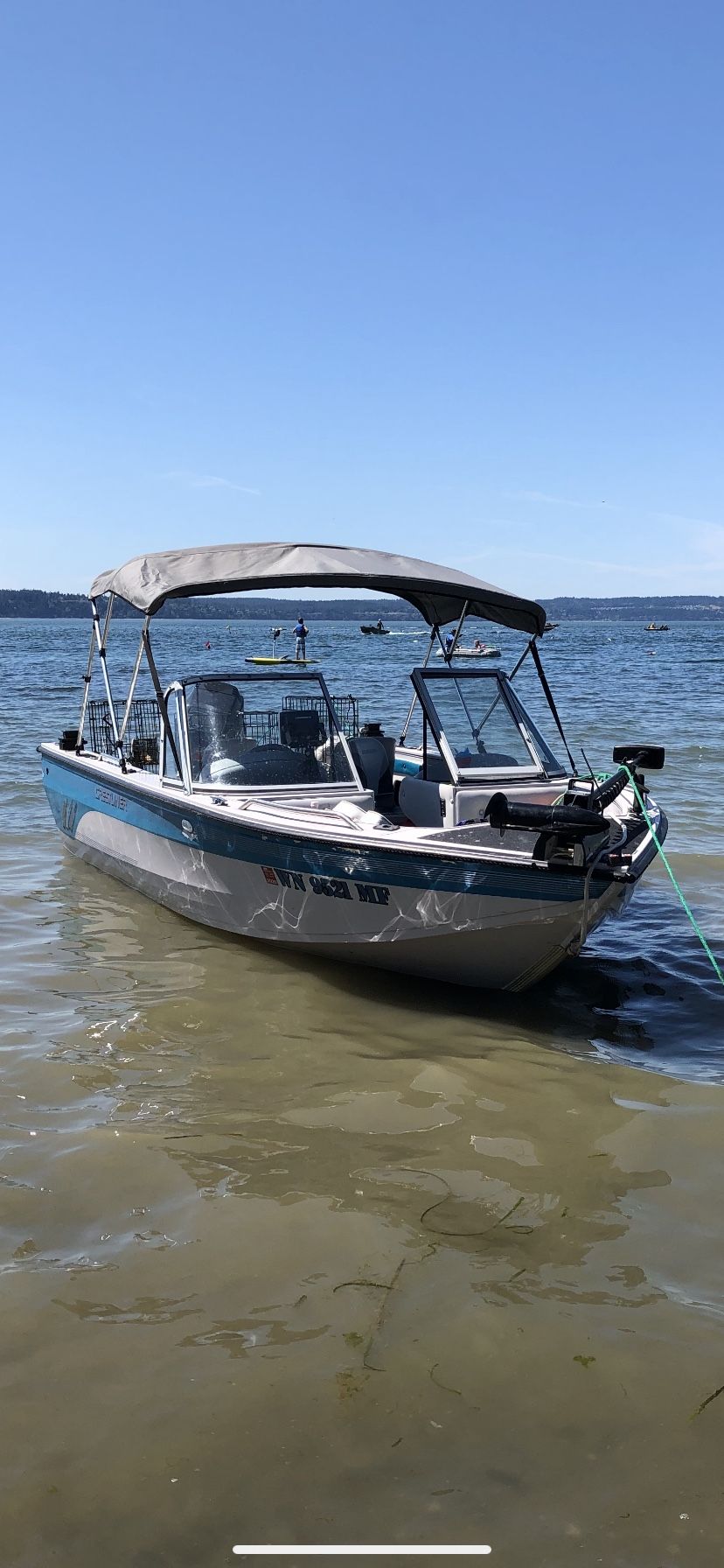 1996 Crestliner Sportfish 1750 Aluminum Boat.(Sale pending) for Sale in