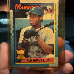 Ken Griffey Jr Rookie Rare Scar Error Card On Left Forearm