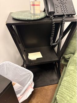 Wood side tables