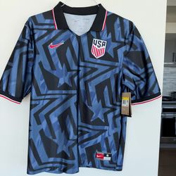NEW: NIKE USMNT USA SOCCER MEN SMALL DRI FIT SHORT SLEEVE JERSEY IH1870-410