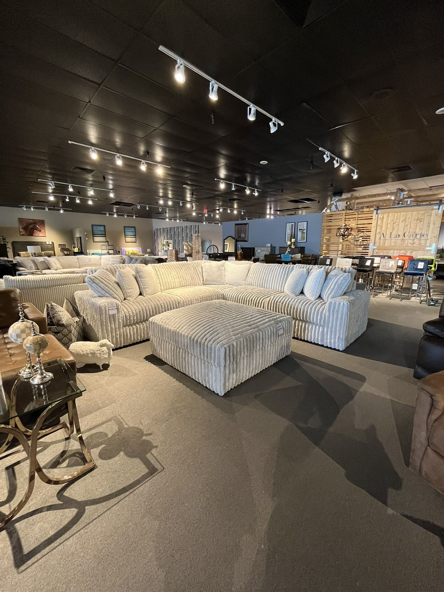 Grey 3PC Sectional