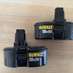 DeWalt 18V XRP NiCd Batteries – Excellent Condition