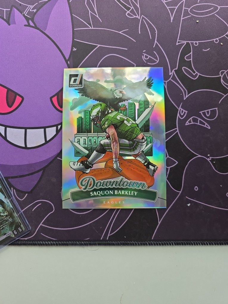Saquon Barkley Dowtown Jumbo 2025 Panini Donruss
