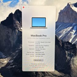 MacBook Pro 13 Inch Space Gray (2019) 